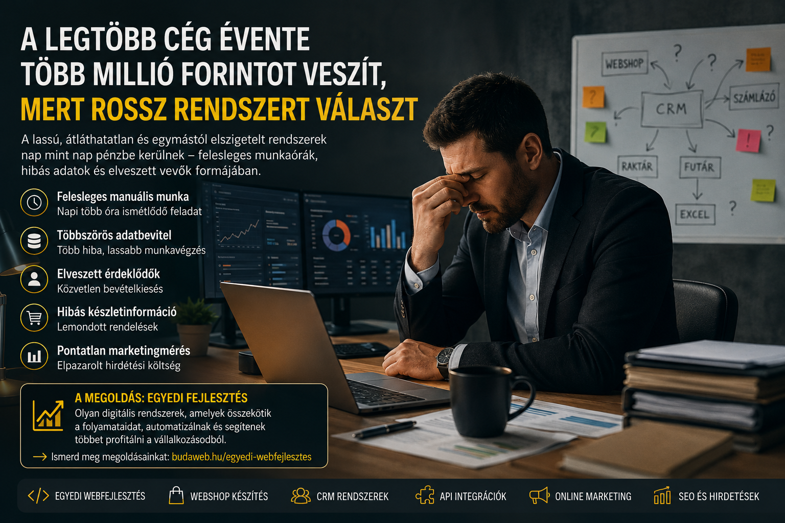 A legtöbb cég évente több millió forintot veszít – csak azért, mert rossz rendszert választ